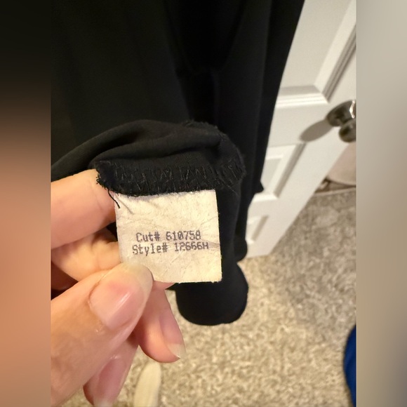 Vintage Black Beaded Nightgown Medium - Picture 6 of 6